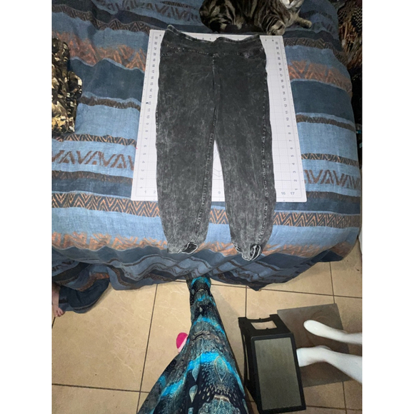 Women's MNY Performance Leggings Size S Gray - Picture 4 of 4